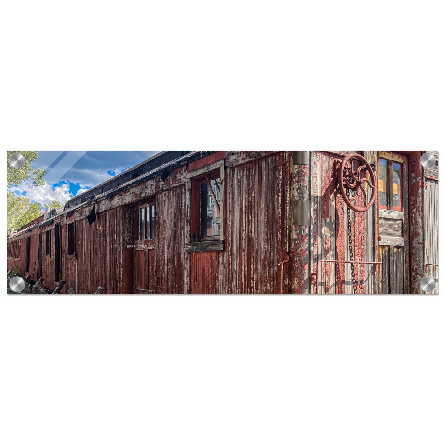 The Great Northern Pacific Railroad; Montana Acrylic Print
