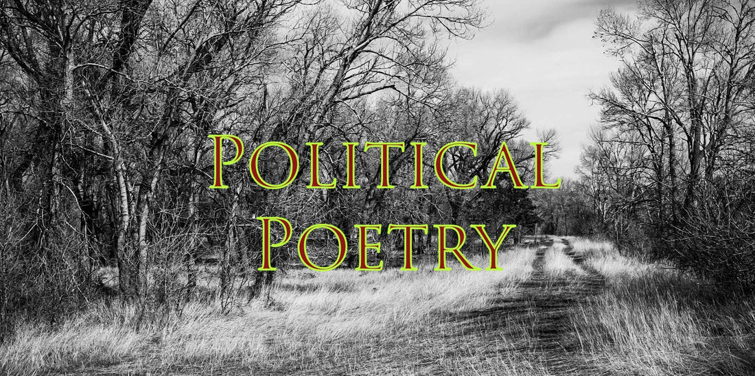 Political Poetry inspired by my essay on Single Issue Politics by James Bonner