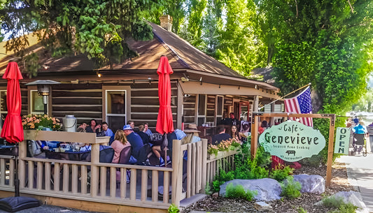 A food essay about Cafe Genevieve in Jackson, Wyoming by James Bonner