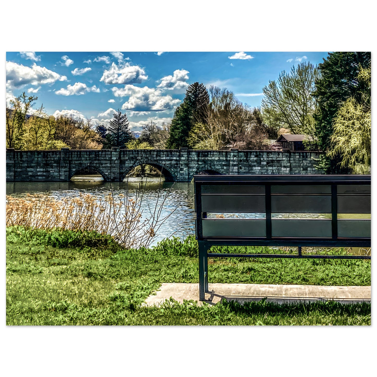 Sacagawea Park; Livingston, Montana I Premium Matte Poster