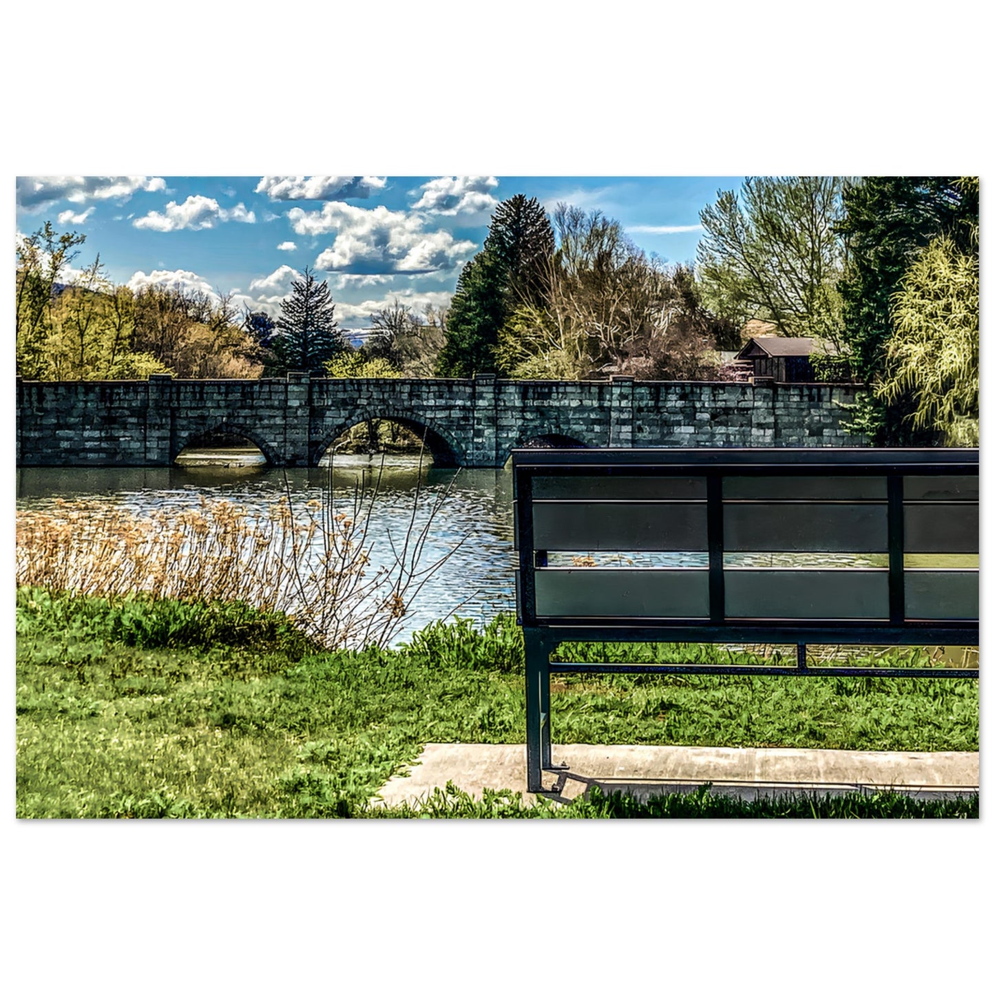 Sacagawea Park; Livingston, Montana I Premium Matte Poster