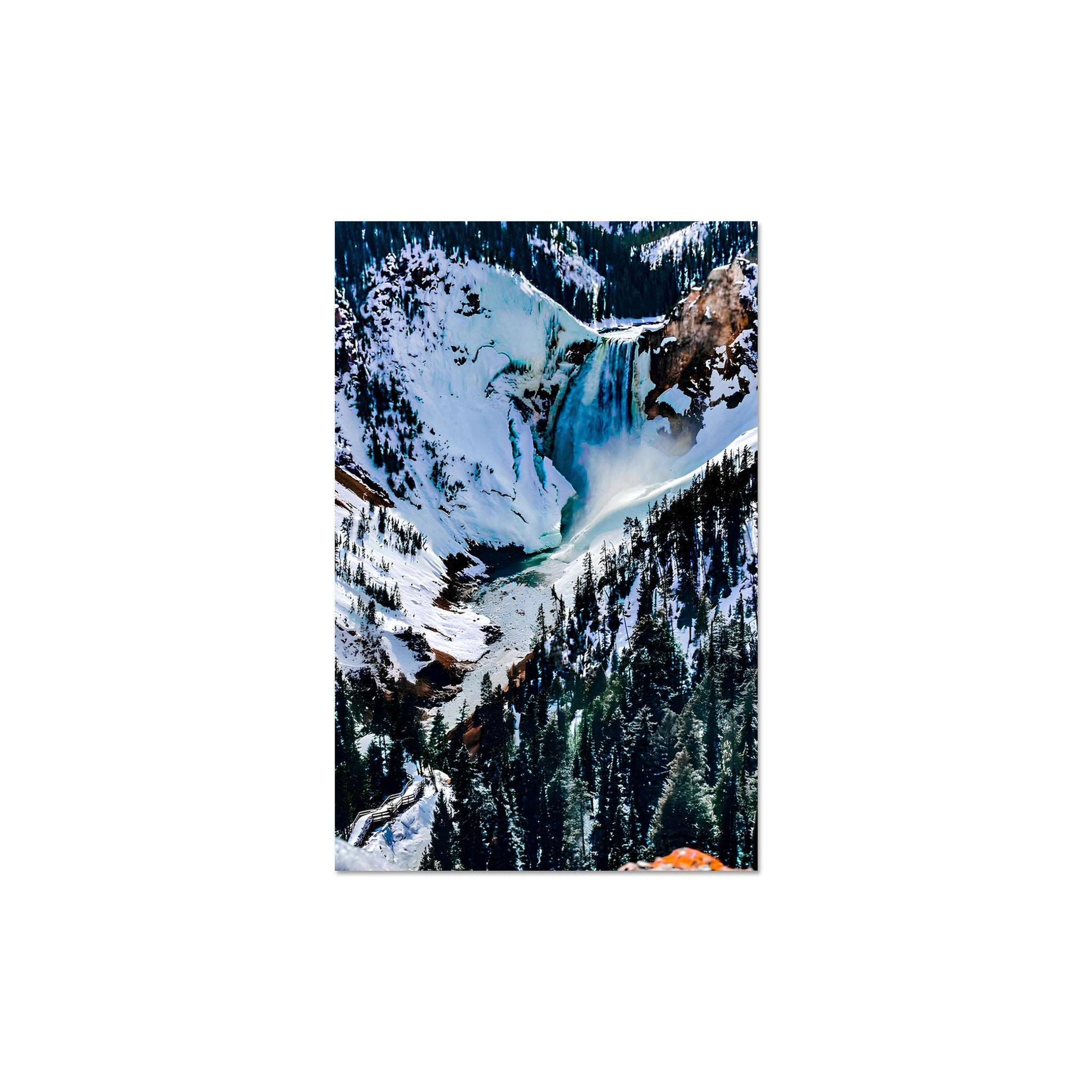 Lower Falls, Yellowstone National Park I Premium Matte Poster