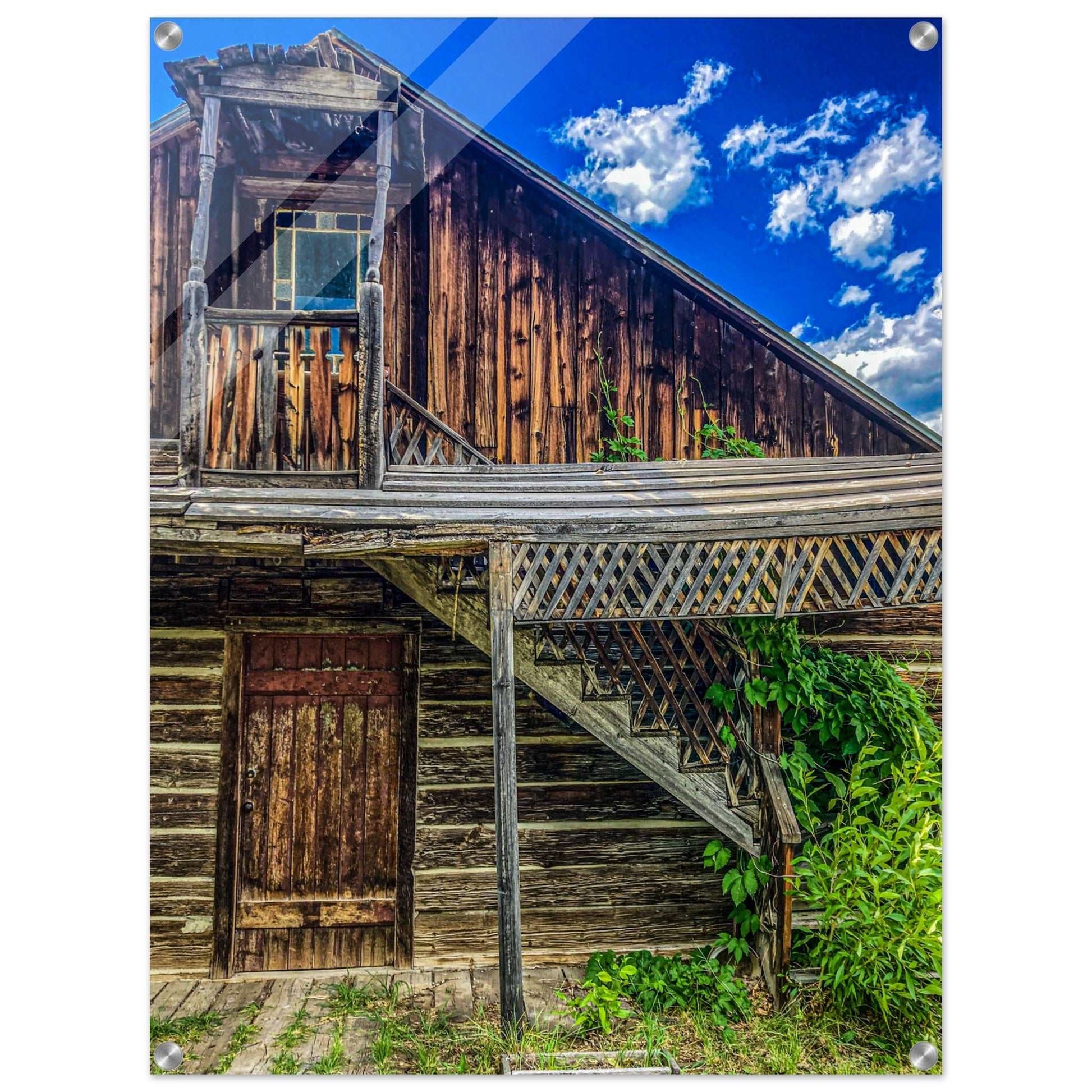 1865; Nevada City, Montana Acrylic Print