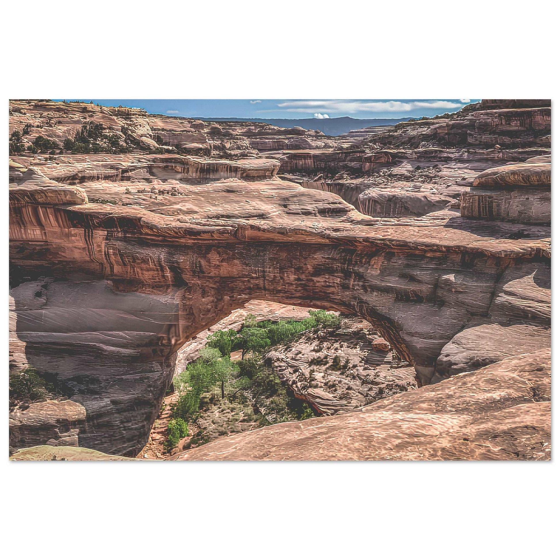 Kachina Bridge, Natural Bridges National Monument Premium Matte Poster