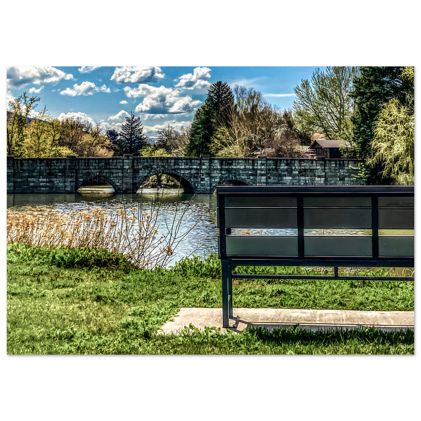 Sacagawea Park; Livingston, Montana I Premium Matte Poster