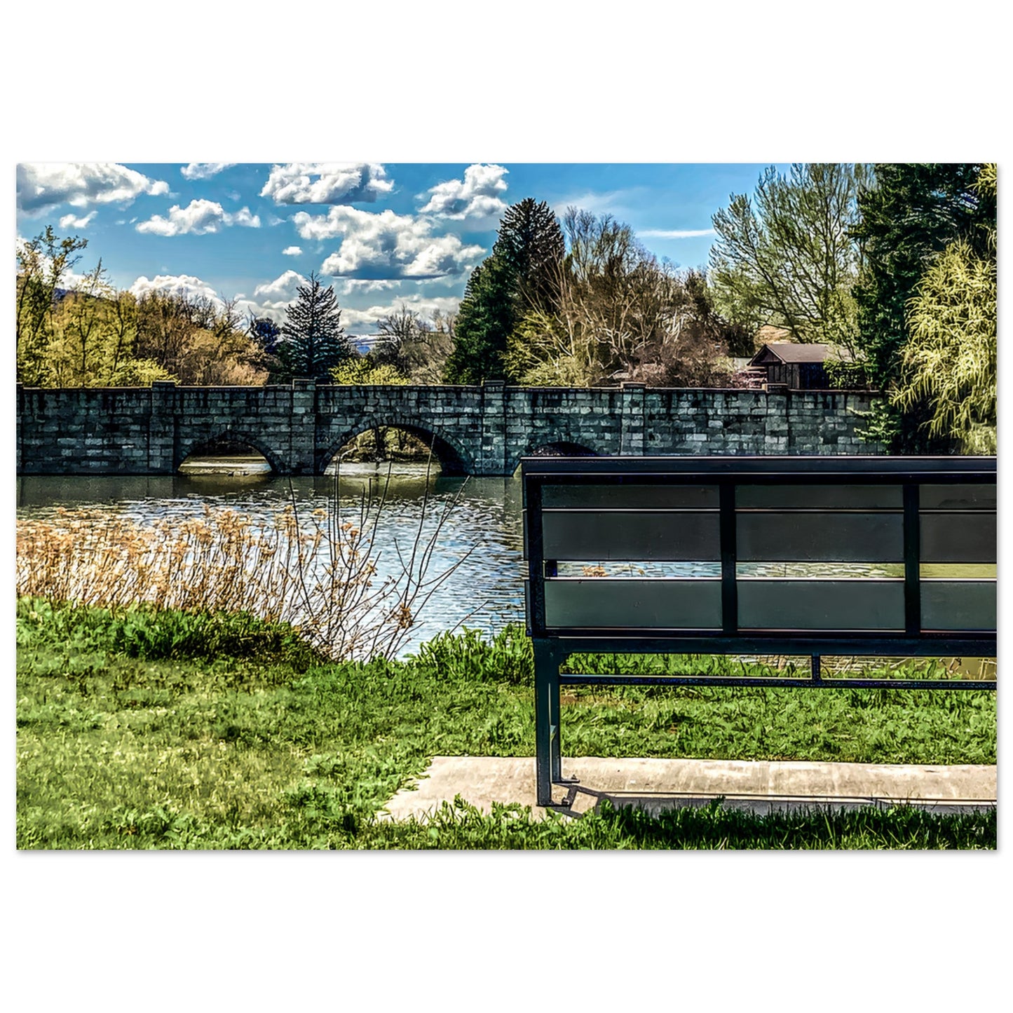 Sacagawea Park; Livingston, Montana I Premium Matte Poster