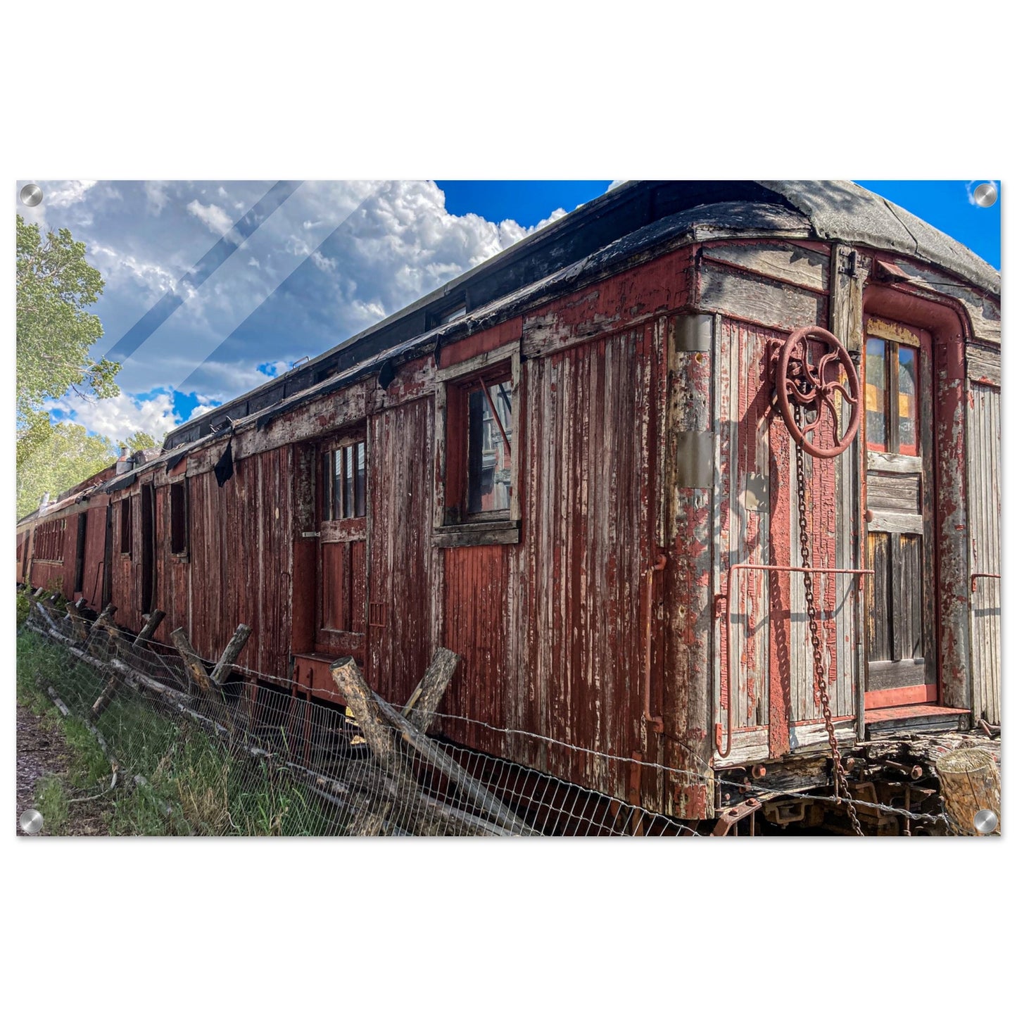 The Great Northern Pacific Railroad; Montana Acrylic Print