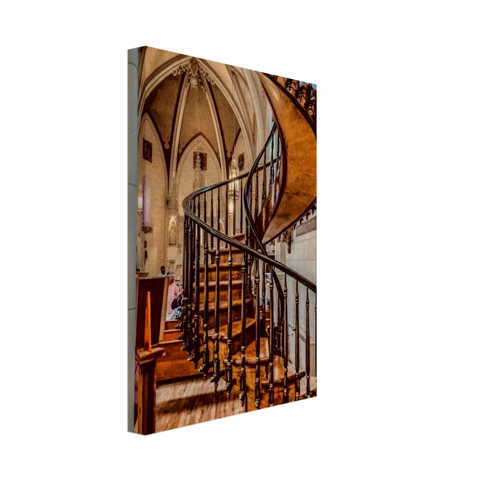 Miraculous; Loretto Chapel, Santa Fe, New Mexico Canvas Communitea Books