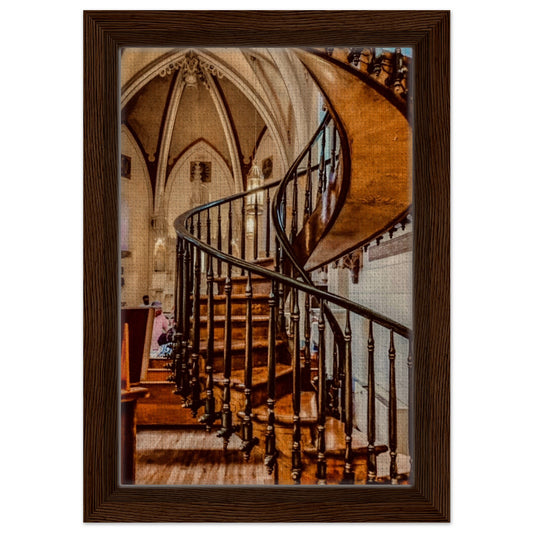 Miraculous; Loretto Chapel, Santa Fe, New Mexico Canvas Framed Communitea Books