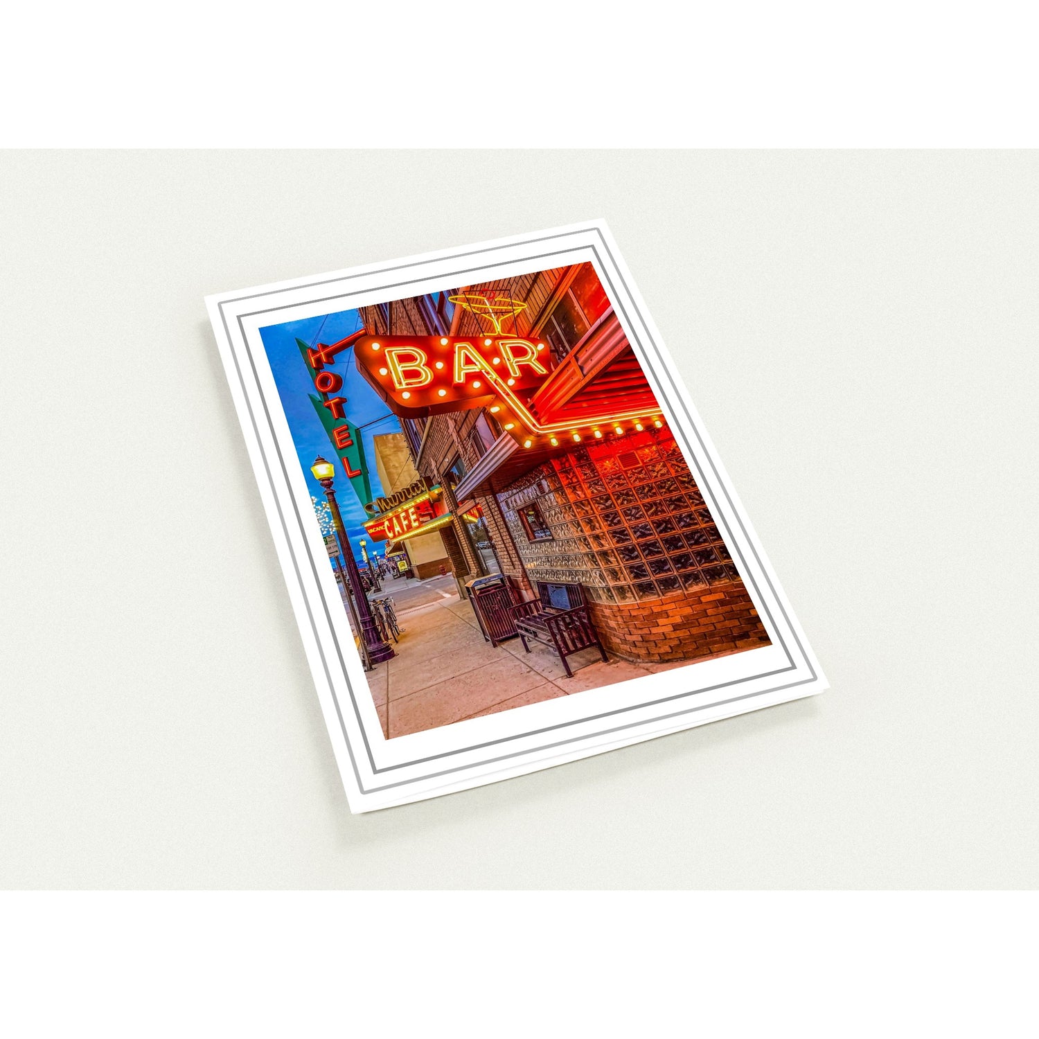 Murray Hotel & Bar Livingston, Montana Pack of 10 Greeting Cards (w/ standard envelopes) Communitea Books James Bonner