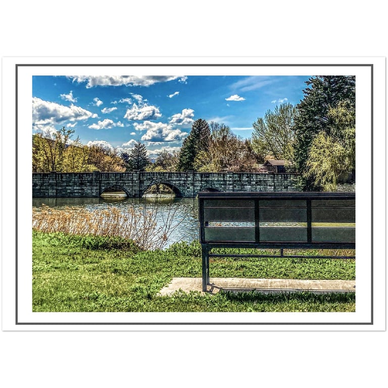 Pew: Sacajawea Pond in Livingston, Montana Pack of 10 Postcards (w/ standard envelopes) Communitea Books James Bonner
