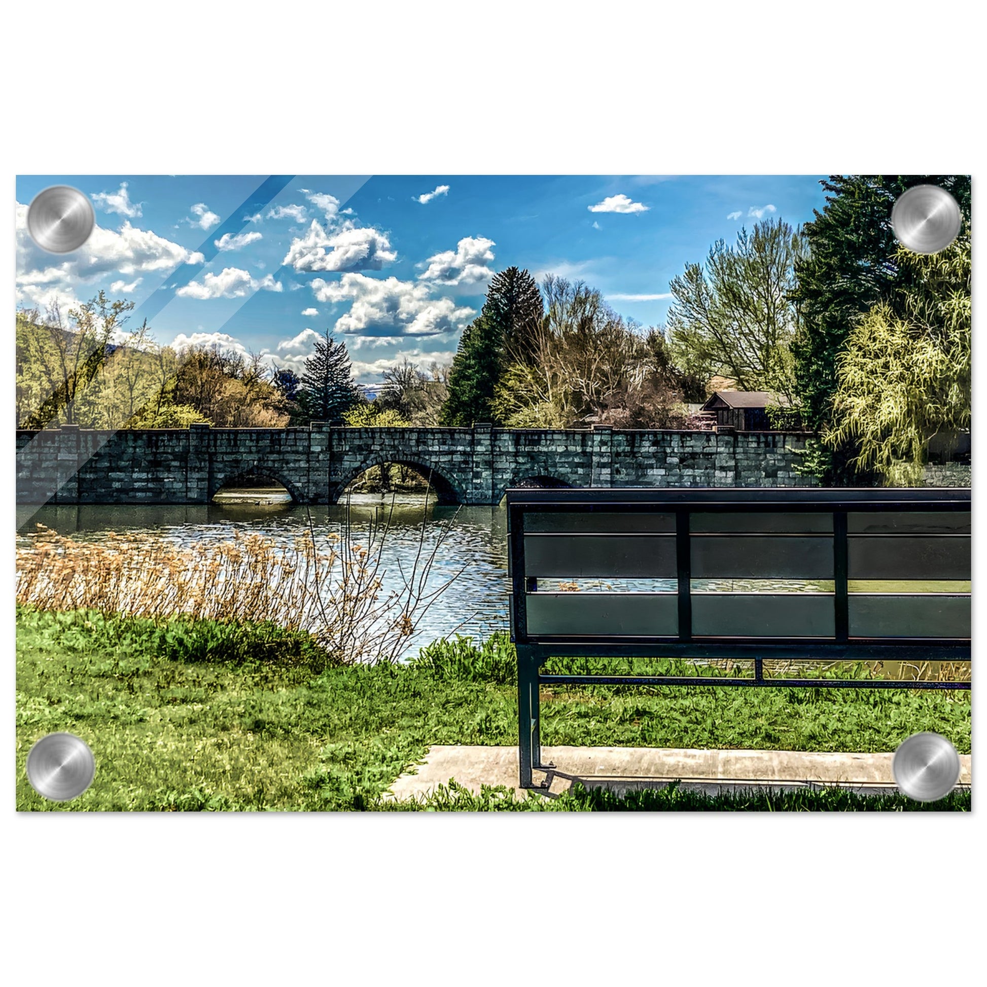 Sacagawea Park; Livingston, Montana I Acrylic Print Communitea Books James Bonner