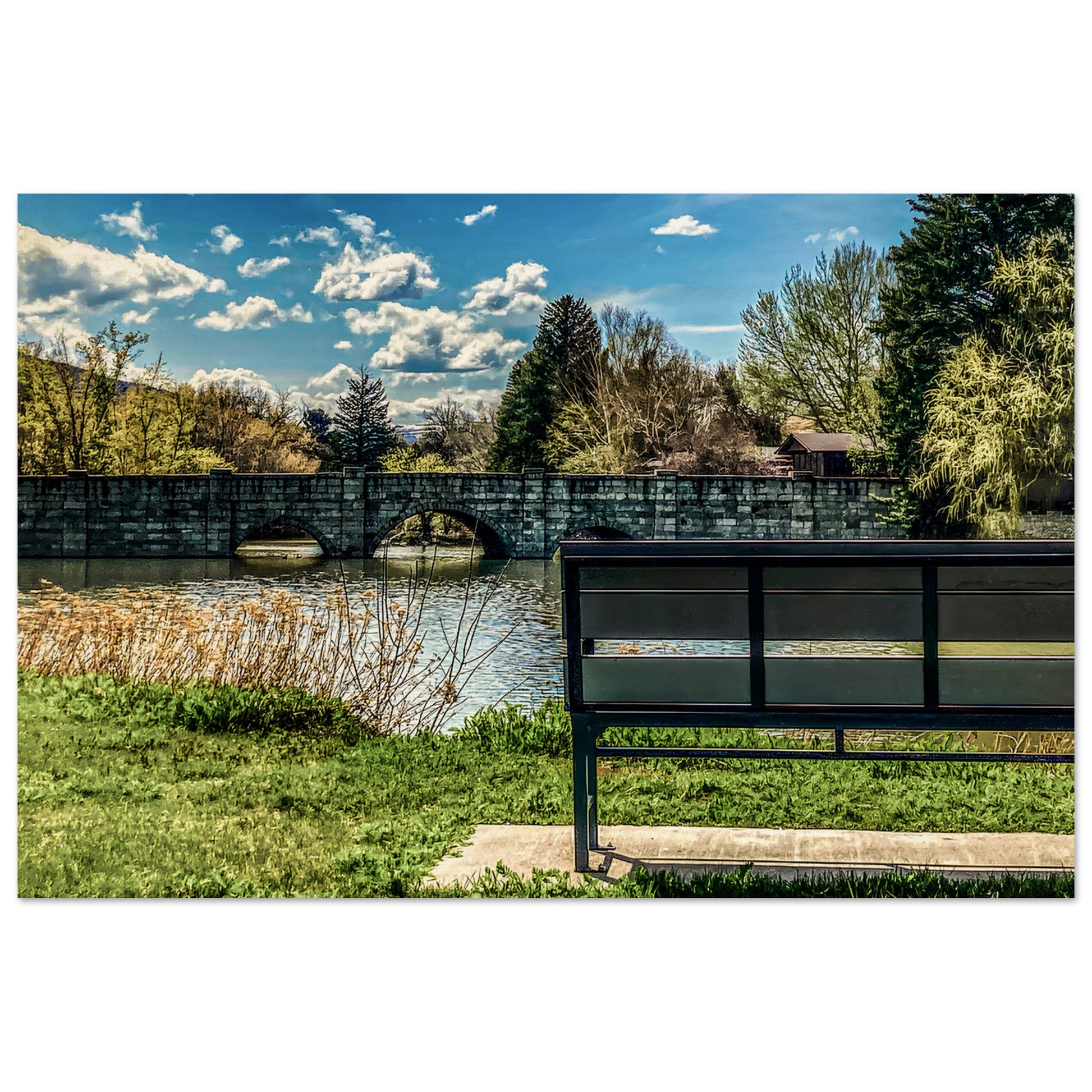 Sacagawea Park; Livingston, Montana I Wood Print Communitea Books James Bonner