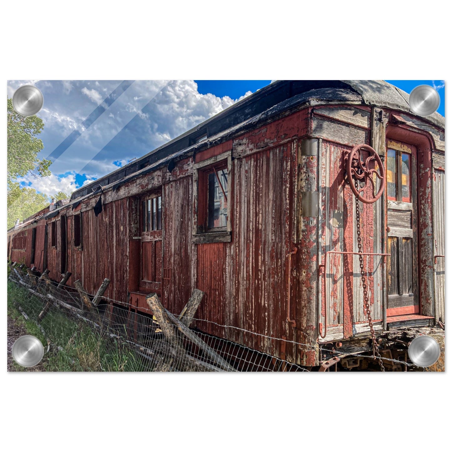 The Great Northern Pacific Railroad; Montana Acrylic Print Communitea Books James Bonner