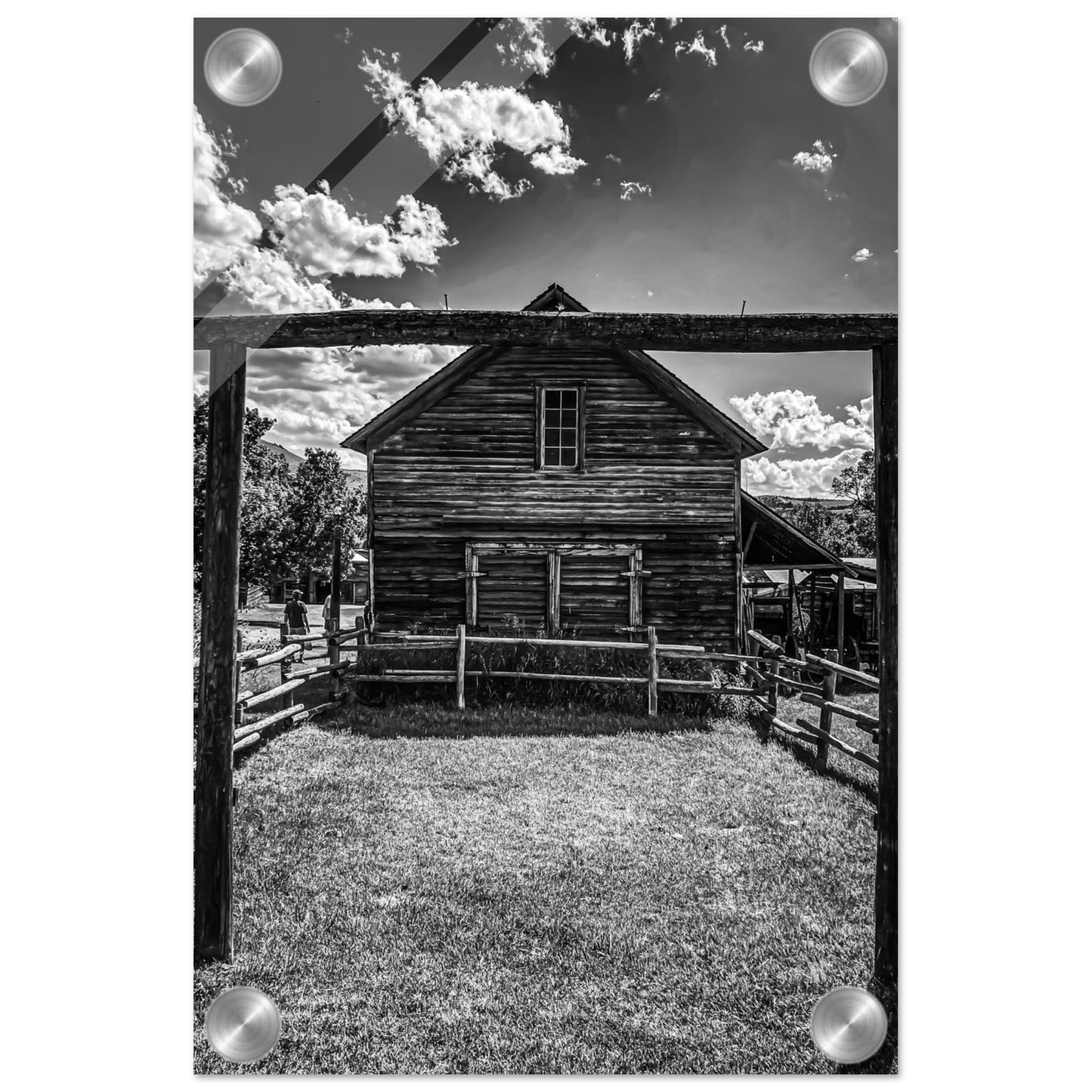 The Livery; Nevada City, Montana Acrylic Print Communitea Books James Bonner