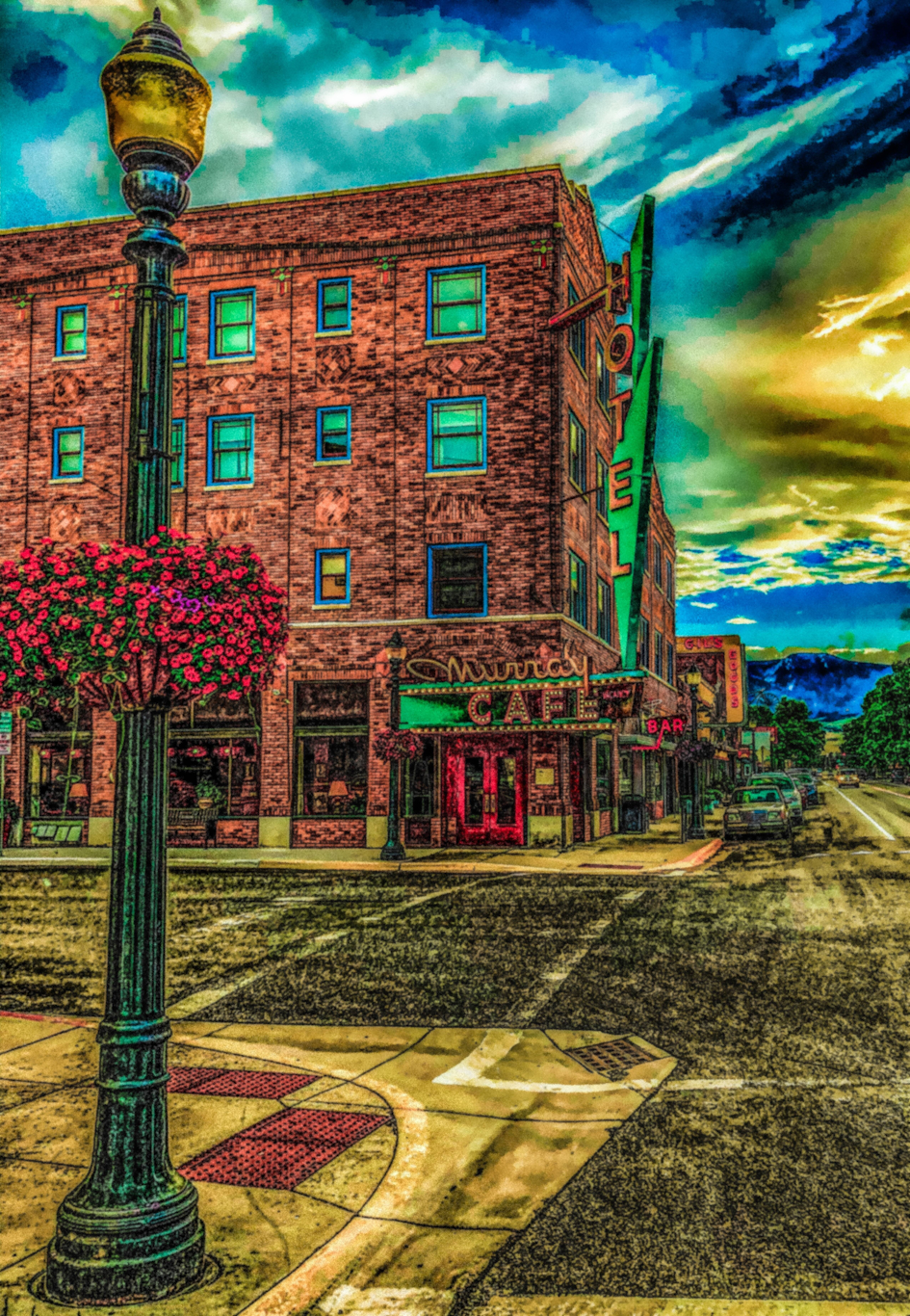 The Murray Hotel Livingston, Montana Artistic