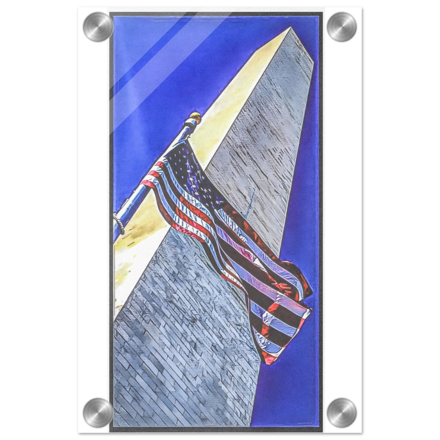 The Washington Monument; Washington D.C. Acrylic Print Communitea Books James Bonner