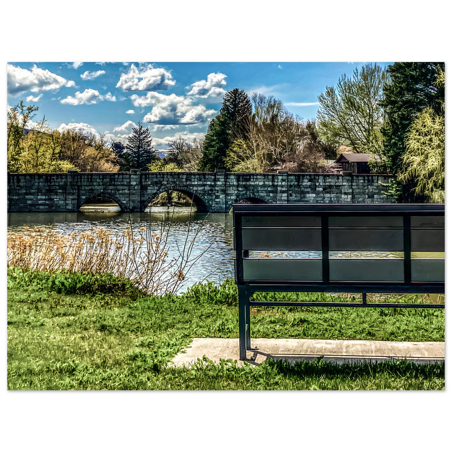 Sacagawea Park; Livingston, Montana I Premium Matte Poster