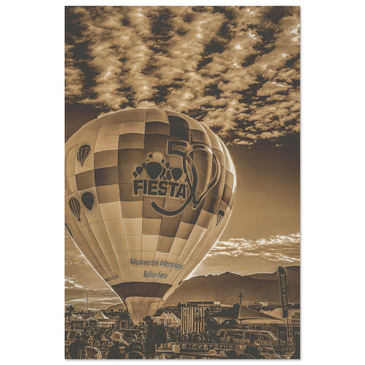 International Balloon Fiesta; Albuquerque, New Mexico Wood Print