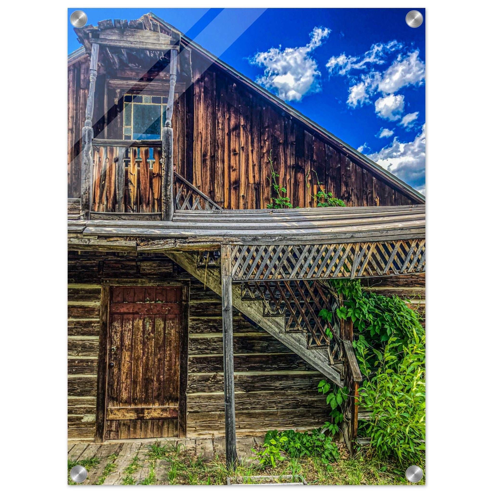 1865; Nevada City, Montana Acrylic Print