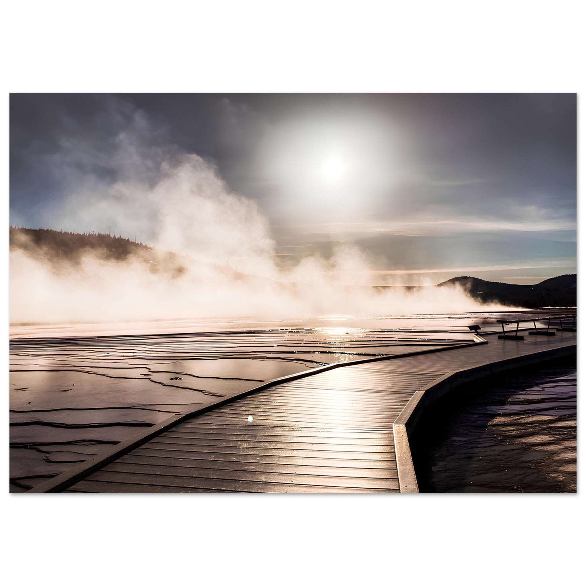 Grand Prismatic Spring, Yellowstone National Park II Premium Matte Poster