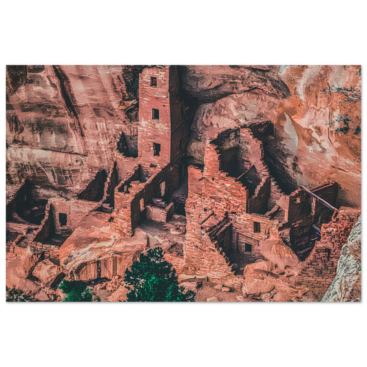 Mesa Verde National Park; Durango, Colorado Wood Print