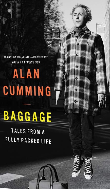 Baggage: Tales from a Fully Packed Life by Alan Cumming (Signed)
