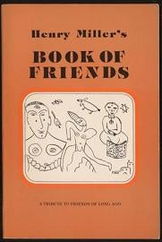 Book of Friends by Henry Miller (Rare)