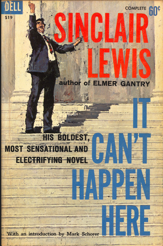 It Can't Happen Here by Sinclair Lewis (Rare)