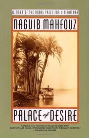 Palace of Desire by Naguib Mahfouz